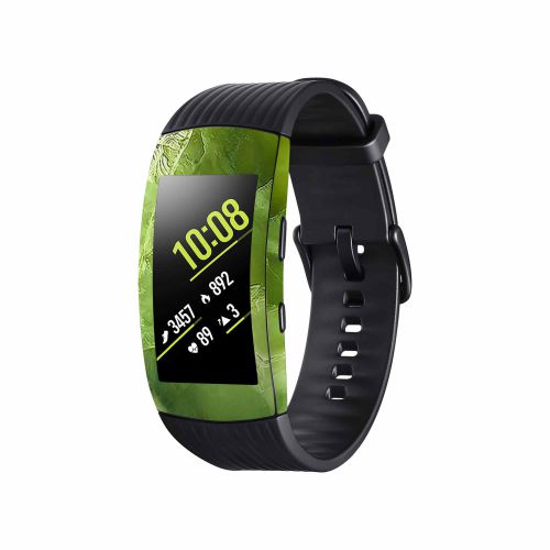 Samsung_Gear Fit 2 Pro_Green_Crystal_Marble_1